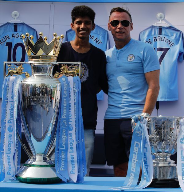 Manchester City fans in Mumbai had an afternoon to remember.