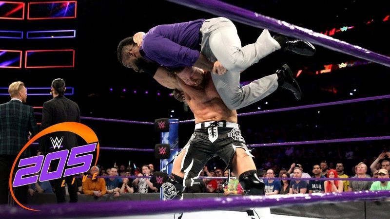 Image result for buddy murphy vs cedric alexander