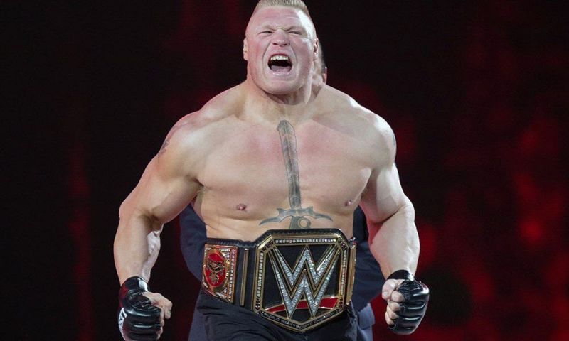 Lesnar is arguably the companies biggest name