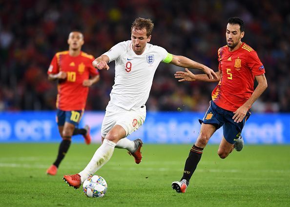 Kane worked his socks off for England on the night