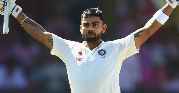 Kohli scored a double hundred