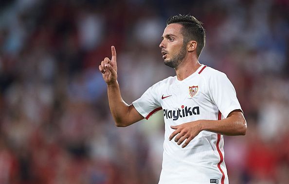 Sevilla midfielder Pablo Sarabia