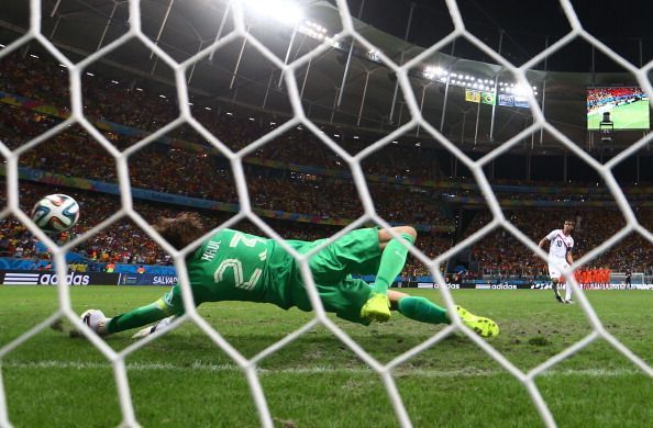 Tim Krul's penalty saves against Costa Rica will remain the lasting image for the Dutch from 2014