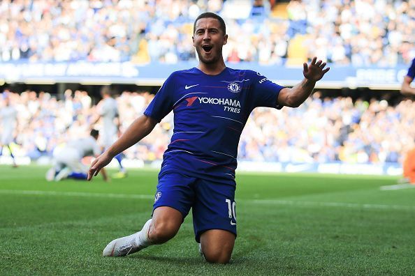 Eden Hazard is in a brilliant form this season