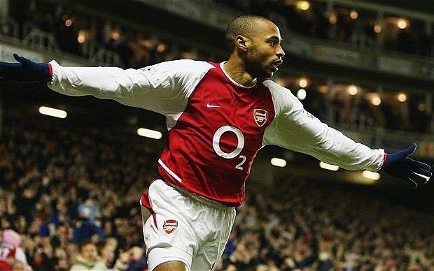 Thierry Henry was always a gem when it came to dead balls