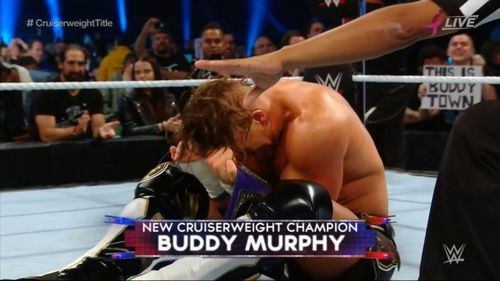 Buddy Murphy winning the Cruiserweight Title was a huge moment!