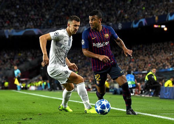 Rafinha impressed in an unnatural right wing role against Inter Milan