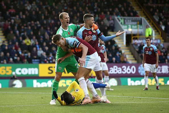 Tarkowski and Mee were up for a huge task