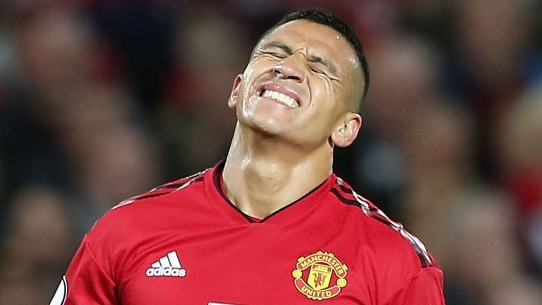 Sanchez is struggling at Manchester United.