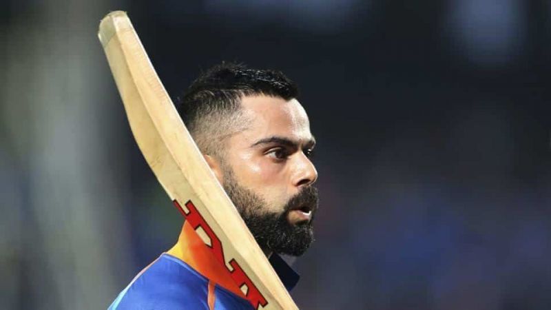 Image result for Virat Kohli registered his lowest ODI score in 2018