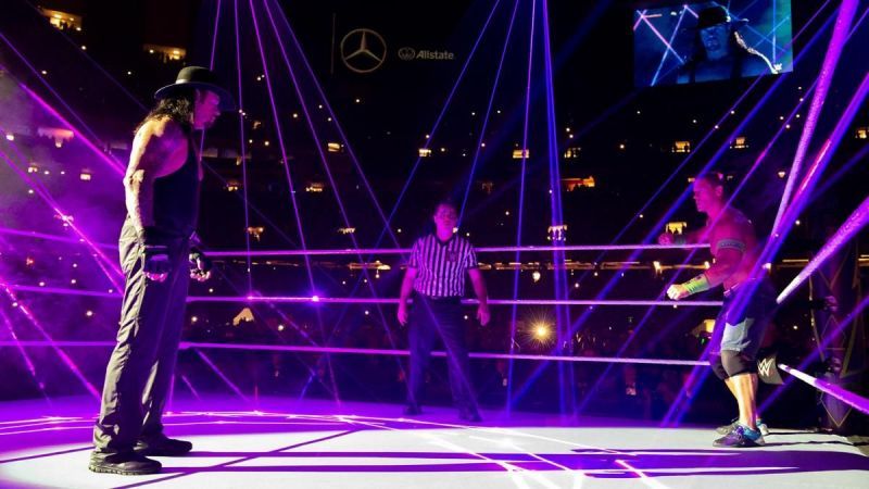 The Undertaker squashed John Cena at WM 34