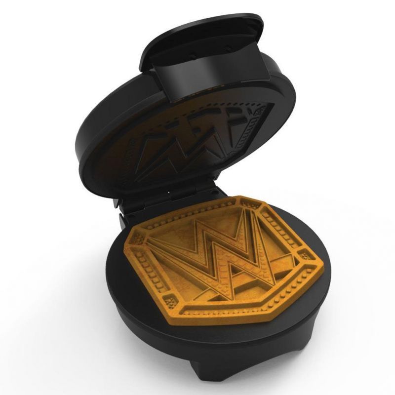 Who hasn&#039;t ever wondered what their waffles would look like with the WWE logo imprinted on them?
