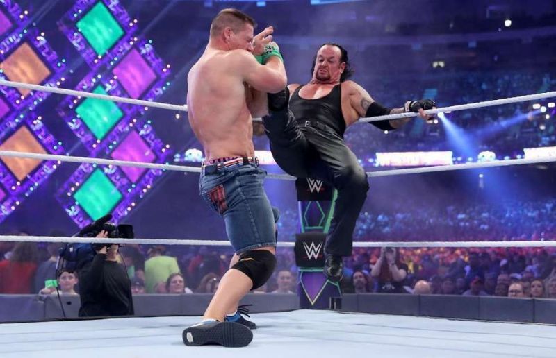 Both squared off against each other at WM 34