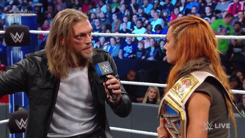 Edge&#039;s character arc came full circle during SmackDown Live 1000