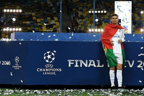 Real Madrid v Liverpool - UEFA Champions League Final. Ronaldo signed for 100 million after winning the Champions League.