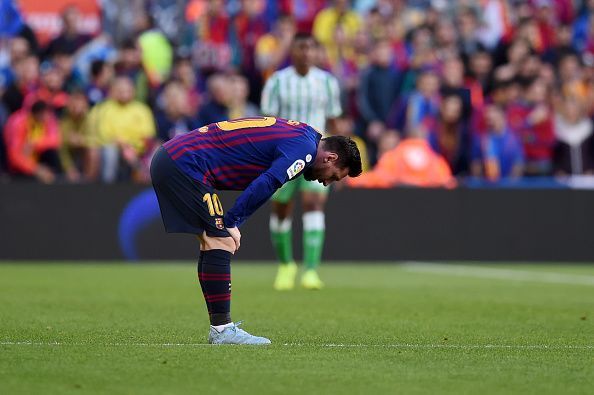 Messi&#039;s return did not go according to plan