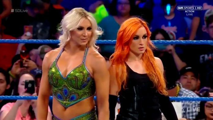 Charlotte had to step in as Becky&#039;s replacement