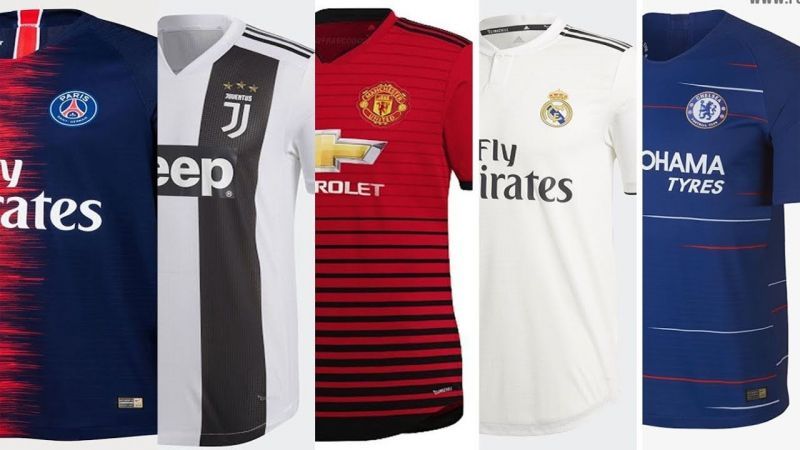 Ranking the Season&#039;s top 5 home kits