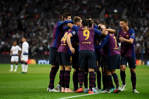 Tottenham Hotspur v FC Barcelona - UEFA Champions League Group B