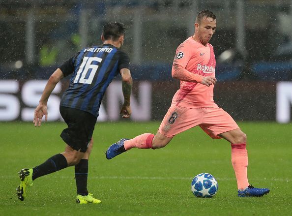 Arthur continued to impress as the replacement for Andres Iniesta