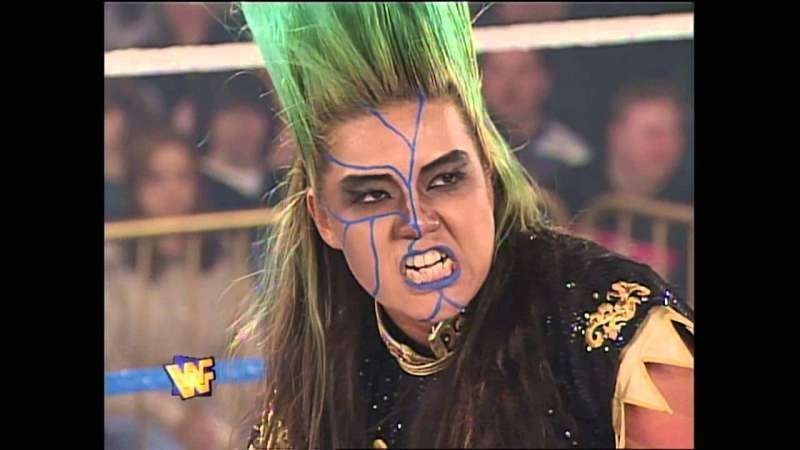 Nakano in the WWF in 1994.