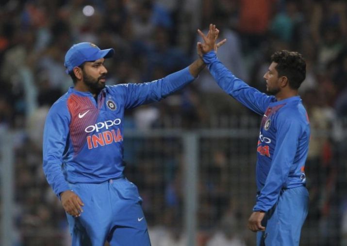 Image result for India vs West Indies 1st T20I Kuldeep yadav