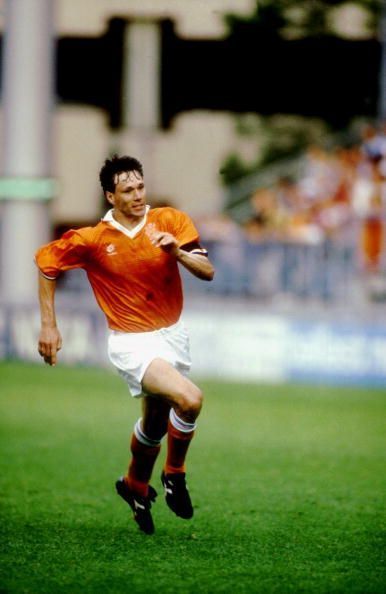 Marco Van Basten on the field