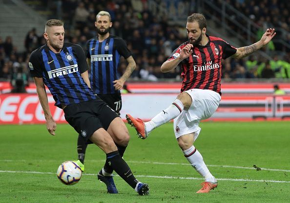 Milan Skriniar and Gonzalo Higuain have been linked with Chelsea