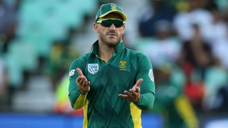 Image result for faf du plessis ODi skipper