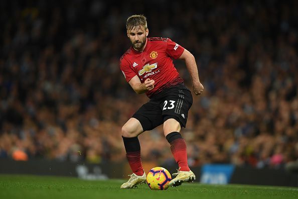 Shaw is enjoying his best run of games as a United player