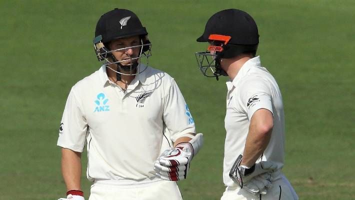 B.J. Watling and Nicholls were involved in a crucial century partnership in the second innings