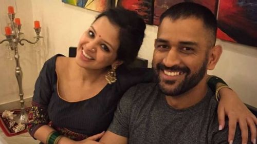 MS Dhoni&#039;s wife Sakshi hit back at rumours that the former captain was retiring