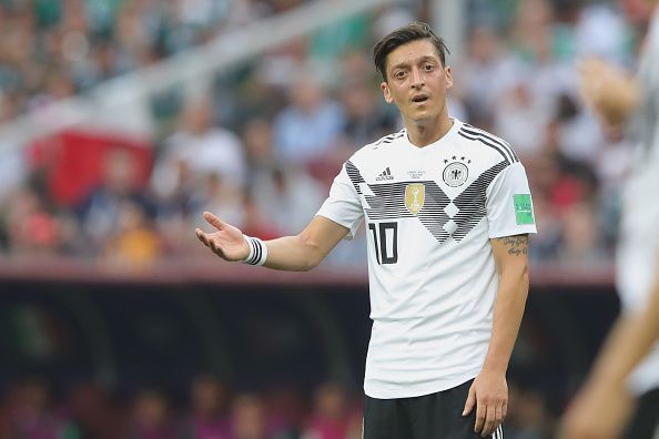 Ozil retired under an air of controversy
