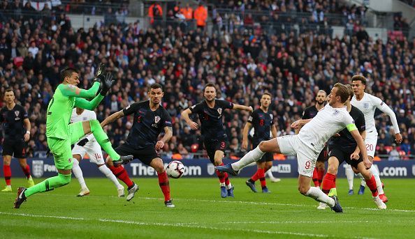 Wembley Stadium hosted a great match which saw the home side go through