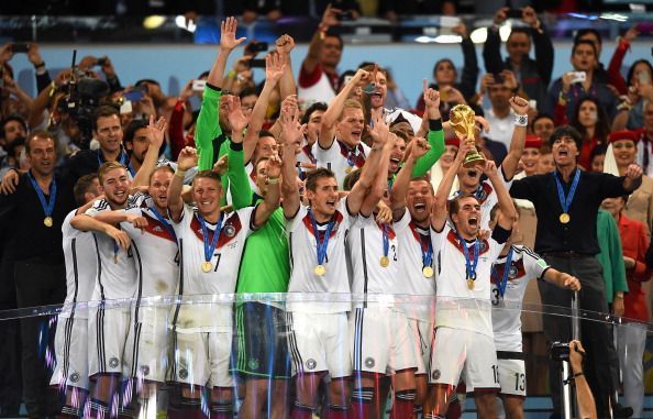 Lahm captained Germany to the World Cup 2014 title