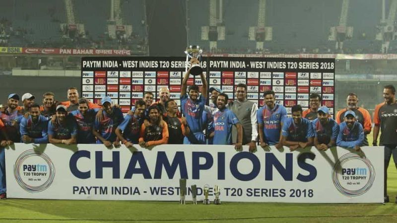 Another T20I series win for India