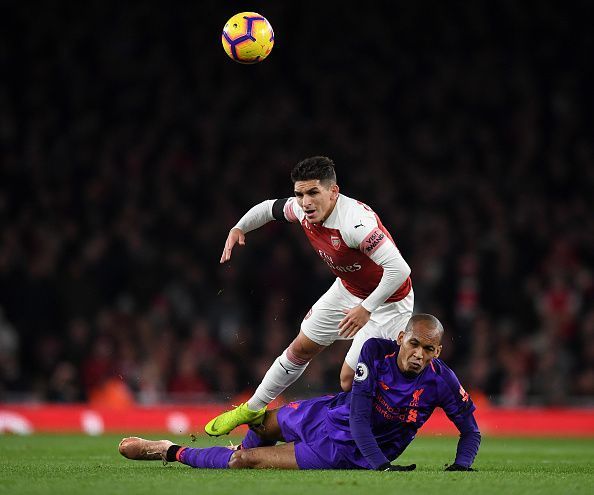 Fabinho failed to impress against Arsenal.