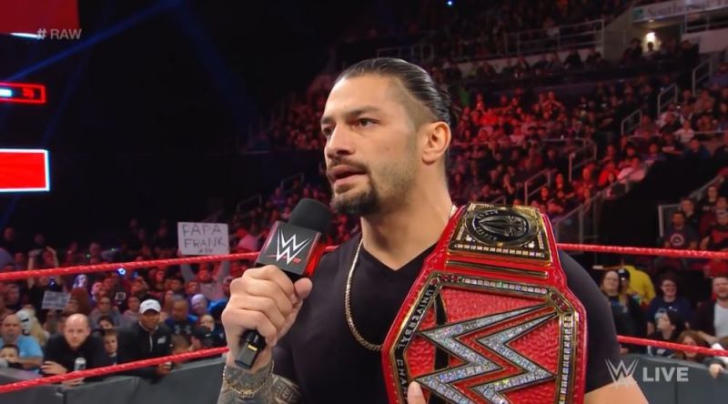 Reigns is out, someone has to take his place