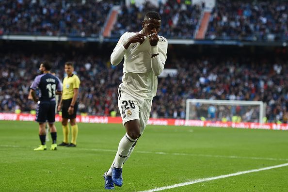 Vinicius is thriving under Solari at Real Madrid