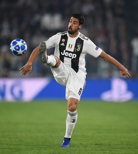Khedira was guilty of missing a gilt-edged chance for Juventus