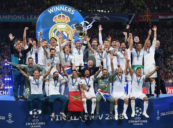 Real Madrid is the only club in the history of football to win 2 and 3 Champions Leagues in a row.