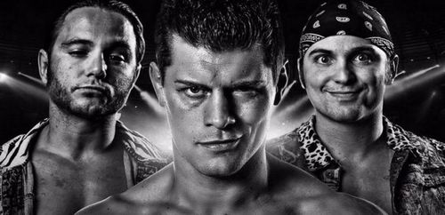 Cody Rhodes, Matt and Nick Jackson (The Young Bucks)