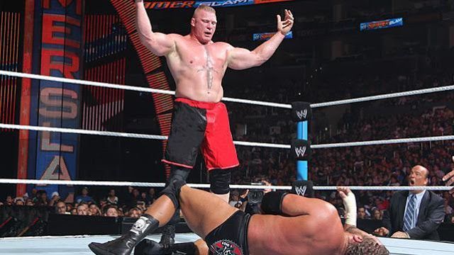 Brock Lesnar&#039;s dominance over Triple H didn&#039;t last at Wrestlemania 29