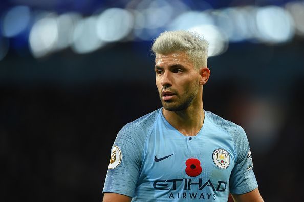 Sergio Aguero is included in our list of the best strikers in the Premier League