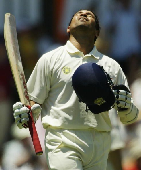 Tendulkar scored a double century in the match