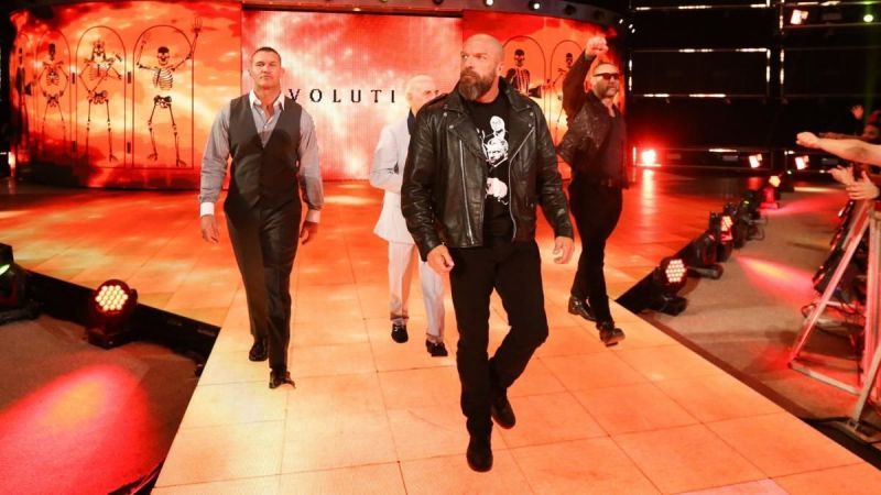 Batista made a return with Evolution at SmackDown 1000
