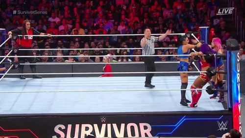 The women kicked off this year's Survivor Series