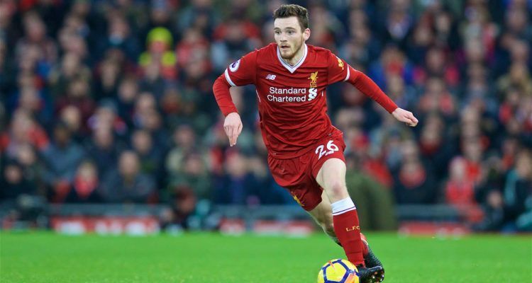 Robertson has been a dependable player for Jurgen Klopp