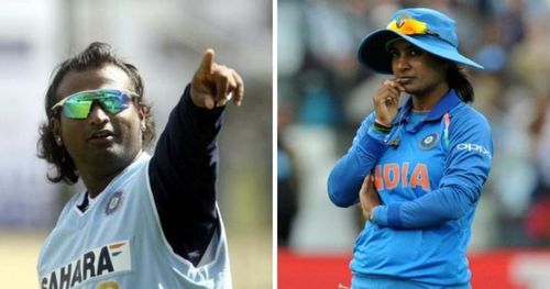 Ramesh Powar (l) & Mithali Raj