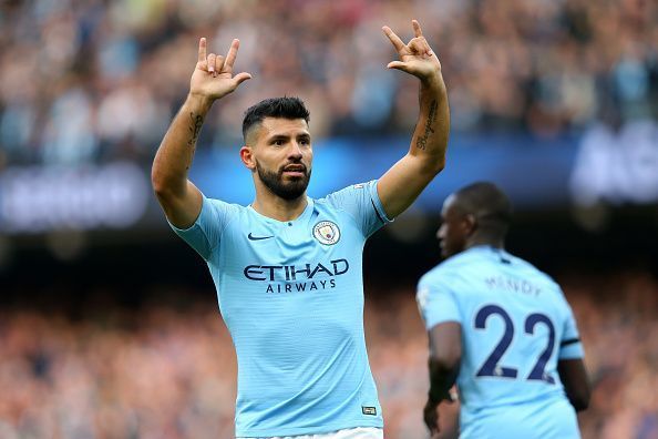 Aguero scored his 150th PL goal for Manchester City